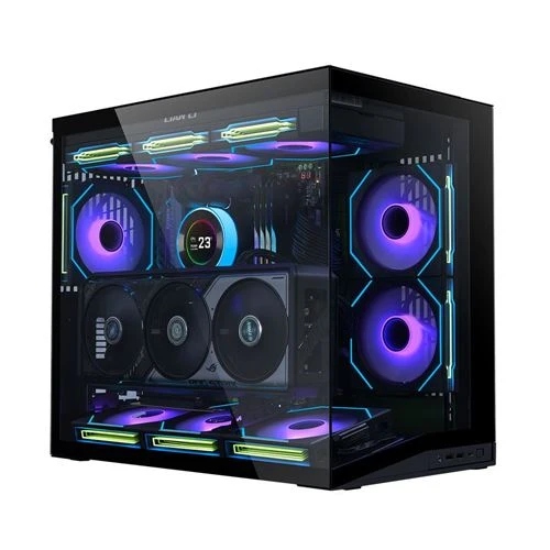 Case Lian Li O11 DYNAMIC MINI V2 Tempered Glass ATX Mid-Tower Computer Case Negro