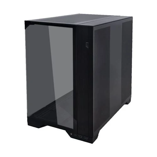 Case Lian Li O11 Vision Compact Tempered Glass ATX Mid-Tower Computer Case Negro