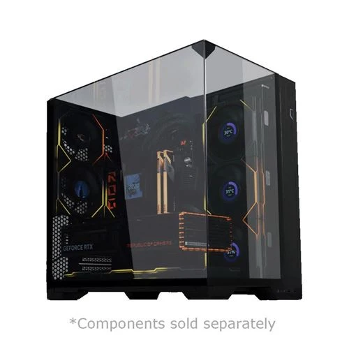 Case Lian Li O11 Vision Compact Tempered Glass ATX Mid-Tower Computer Case Negro