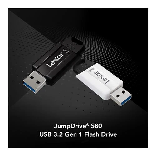 Memoria USB Lexar 64GB JumpDrive S80 USB 3.2 Gen 1 USB-A Flash Drive