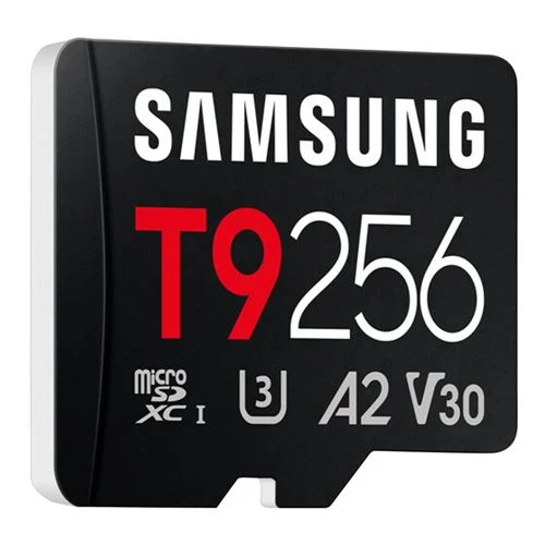 Tarjeta de Memoria Samsung T9 256GB microSDXC Card UHS-I Flash Memory Card Class 10 U1 V30 Micro SD Card