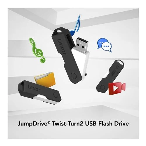 Memoria USB Lexar 32GB JumpDrive TwistTurn2 USB 2.0 Flash Drive