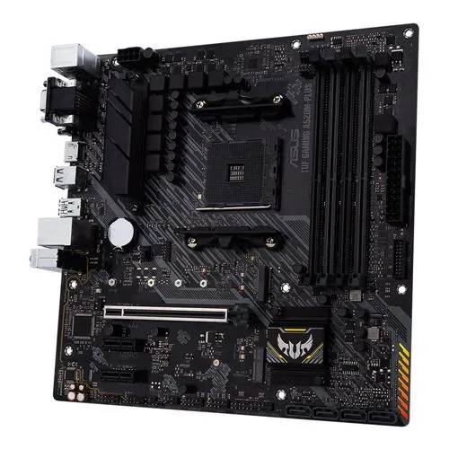 Tarjeta Madre ASUS A520M-PLUS TUF GAMING WIFI AMD AM4 microATX Motherboard