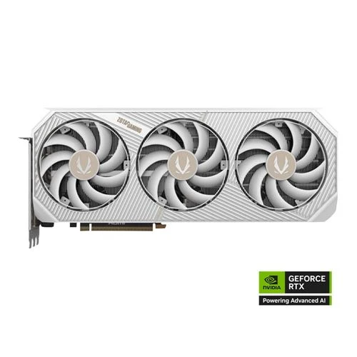 Tarjeta de Video Zotac GeForce RTX 5090 SOLID White Edition OC Triple-Fan 32GB GDDR7 PCIe 5.0 - Blanco