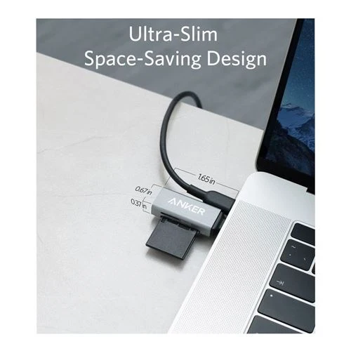 Hub USB-C Anker 2-IN-1 USB-C CARD READER
