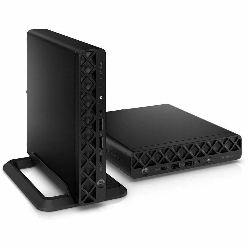 Mini PC HP EliteDesk 8 G1a Desktop Computer, AMD Ryzen 5 220 6 Núcleos, 16GB DDR5, 512 GB PCI Express NVMe 4.0 x4 SSD, Radeon 740M Graphics