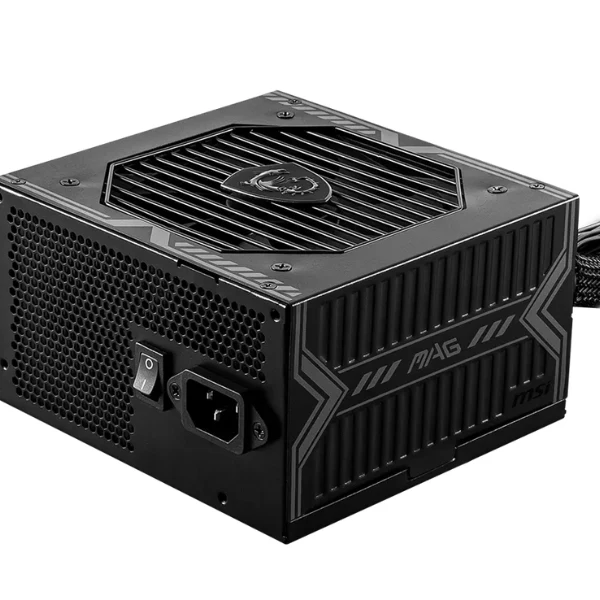 Fuente de Poder MSI MAG A550BN 550W 80 PLUS Bronze Active PFC - ATX - PCIe - No Modular - 306-7ZP2A12-CE0 - Negro