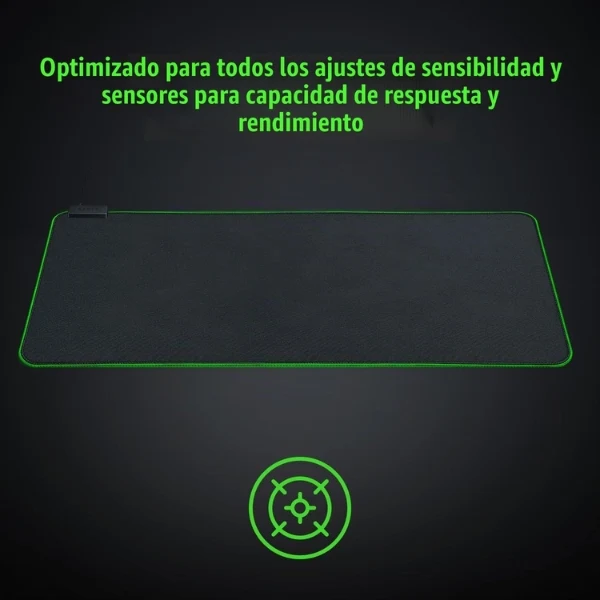 Mouse Pad Gamer Razer Goliathus Extended Chroma - 92 x 29 cm - Tela Antideslizante - RGB Chroma - RZ02-02500300-R3U1 - Negro