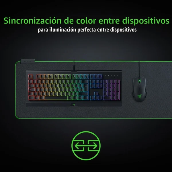 Mouse Pad Gamer Razer Goliathus Extended Chroma - 92 x 29 cm - Tela Antideslizante - RGB Chroma - RZ02-02500300-R3U1 - Negro