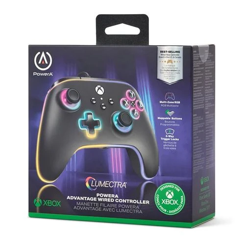 Control PowerA Advantage Wired Controller for Xbox Series X/S Negro