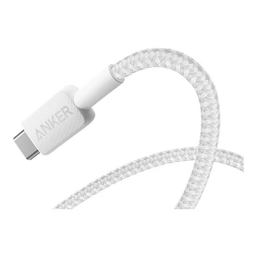Cable Anker 322 PowerLine USB A to USB C Fast Charging 10ft Blanco