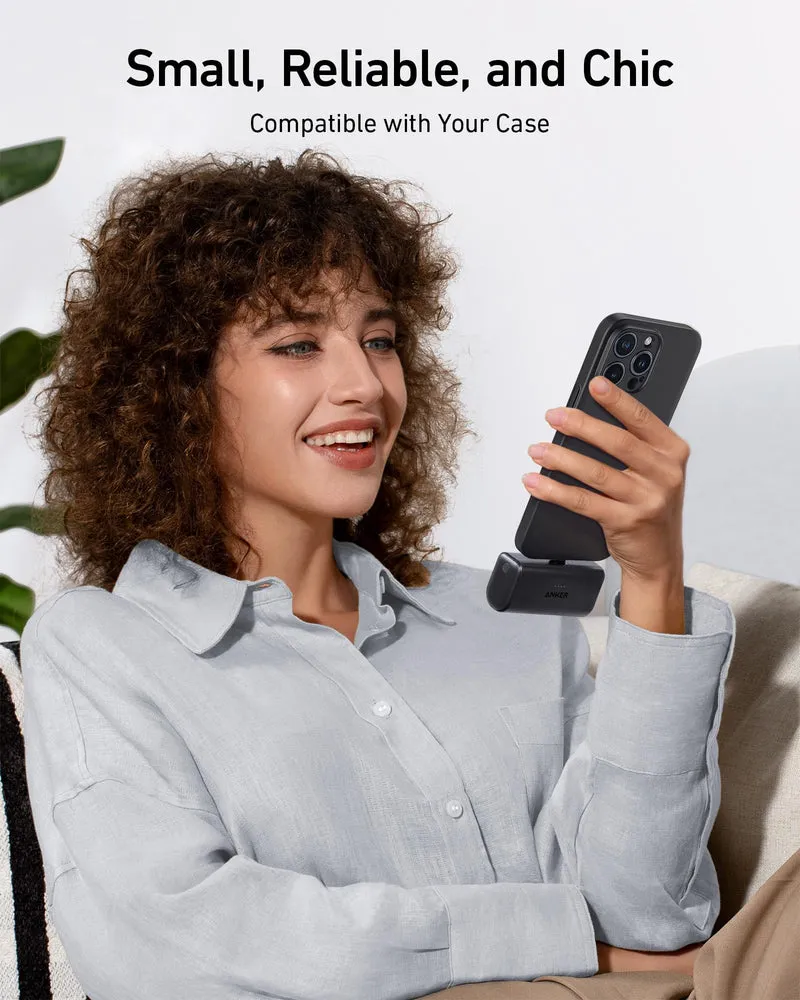 Power Bank Anker Nano 5000mAh 22.5W Power Bank Negro