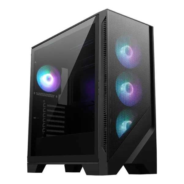 Case MSI MAG FORGE 321R AIRFLOW Mid Tower ATX - 4 Ventiladores ARGB - Vidrio Templado - USB Type-C - 306-7G23R22-HH9