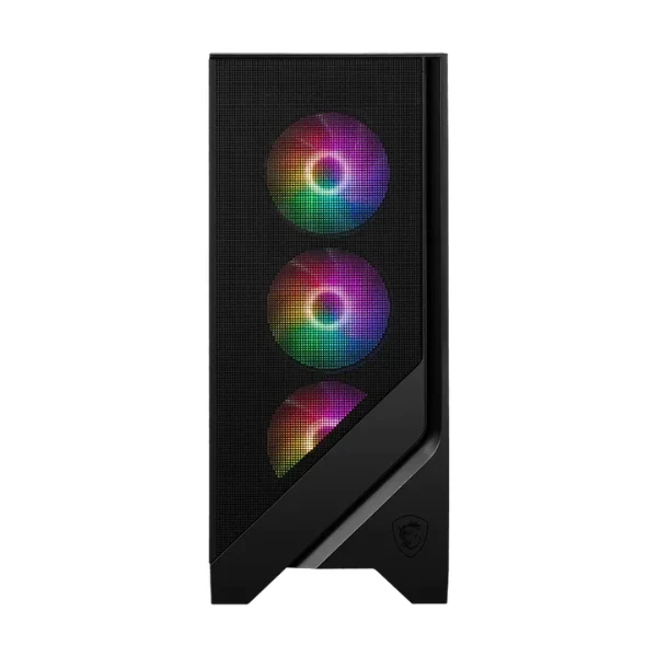 Case MSI MAG FORGE 120A AIRFLOW Mid Tower ATX - 6 Ventiladores RGB - Vidrio Templado - USB 3.2 - 306-7G23A12-HH9