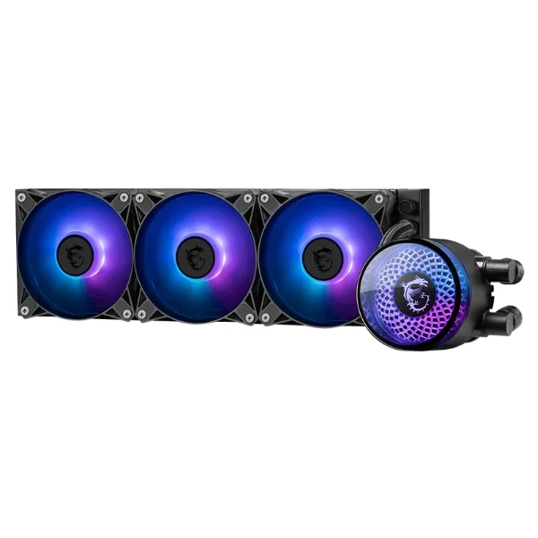 Enfriador Líquido MSI MAG CORELIQUID A12 360 - TDP 250W - ARGB - 3 Pines - Intel LGA1700/LGA1851 - AMD AM4/AM5 - Negro - 306-7ZWEM21-813