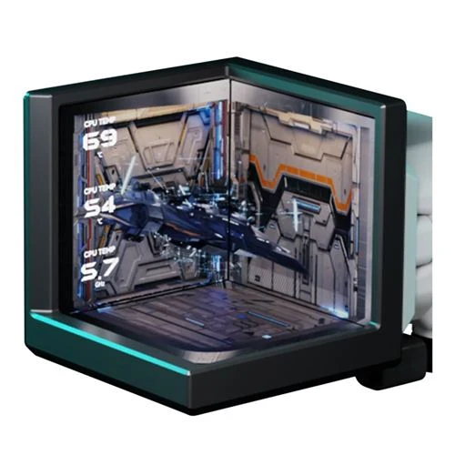 Refrigeración Líquida TCOMAS EXITD 360mm All in One Liquid CPU Cooling Kit Negro