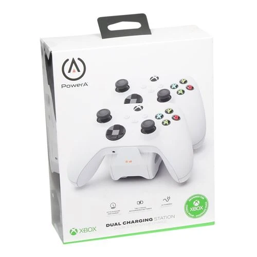 Base de carga PowerA Dual Charging Station for Xbox Series X/S Controllers Negro