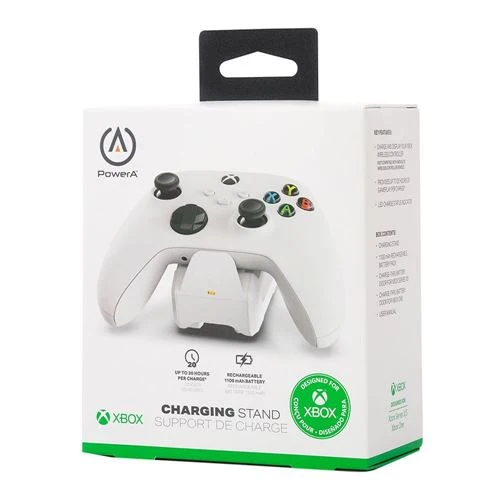 Base de carga PowerA Solo Charging Stand for Xbox Series X/S Controllers Blanco
