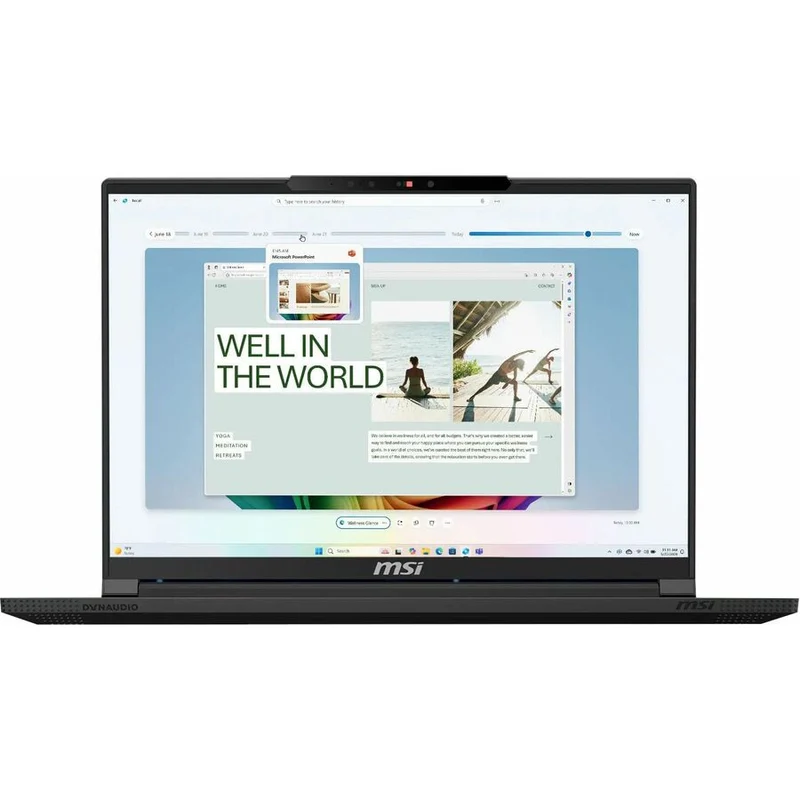 Laptop MSI Stealth A16 AI+ Stealth A16 AI+ A3XWIG-076US, AMD Ryzen AI 9 HX 370 12 Núcleos, 32GB, 2 TB, GeForce RTX 5080