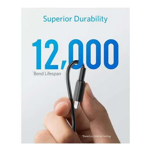 Cable Anker Powerline II Lightning Cable Negro