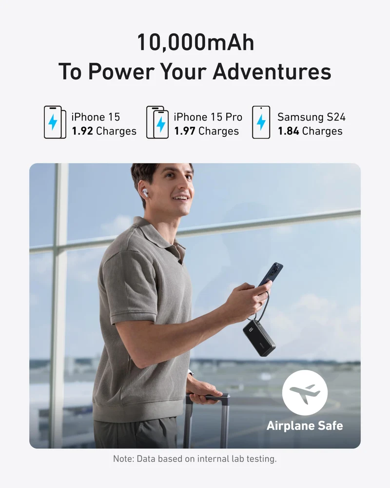 Power Bank Anker 10K 22.5W USBC CBL