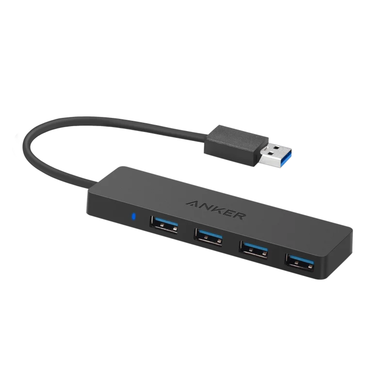 Hub USB-C Anker 4-Port Ultra Slim USB 3.0 Data Hub
