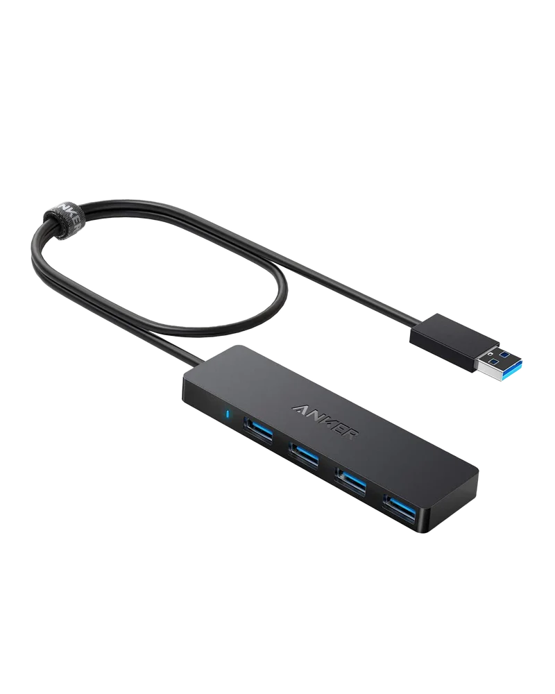 Hub USB-C Anker 4-Port Ultra Slim USB 3.0 Data Hub