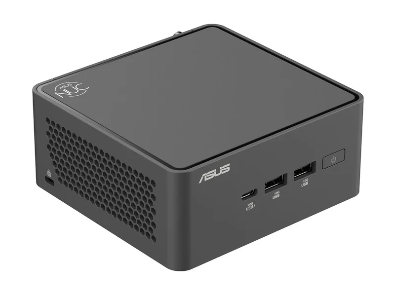 Mini PC ASUS NUC 15 Pro Tall Kit RNUC15CRHU70600U, Intel Core Ultra 7 255H 16 Núcleos, 16GB DDR5, no HDD, Intel Arc Graphics 140T