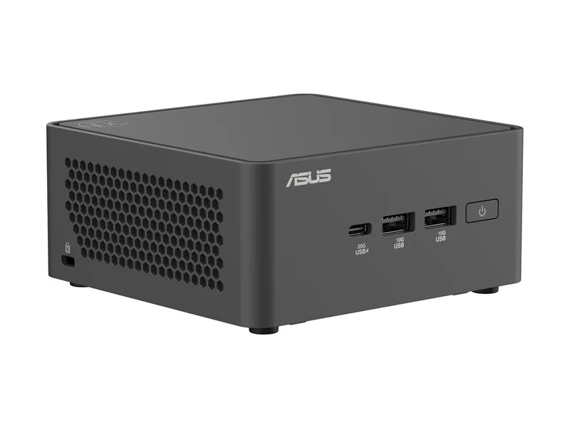 Mini PC ASUS NUC 15 Pro Tall Kit RNUC15CRHU70600U, Intel Core Ultra 7 255H 16 Núcleos, 16GB DDR5, no HDD, Intel Arc Graphics 140T