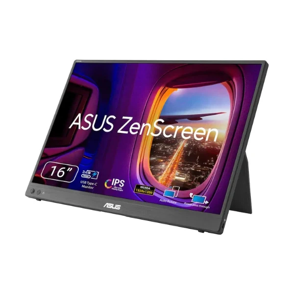 Monitor portátil ASUS ZenScreen MB16FC - 16" FHD+ - (1920 x 1200) IPS - 75 Hz - Black
