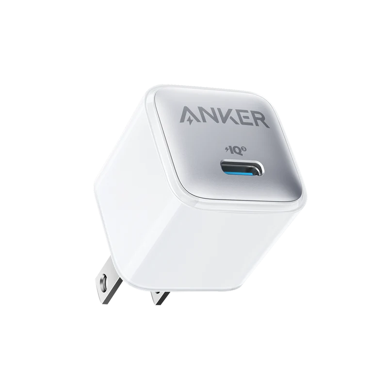 Cargador Anker Nano Pro 20W USB-C Power Delivery Wall Charger Blanco