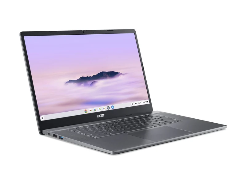 Laptop Acer Chromebook Plus 515 CBE595-2 CBE595-2-57ME 15.6" Chromebook, Intel Core 5 120U 10 Núcleos, 16GB, 256 GB SSD