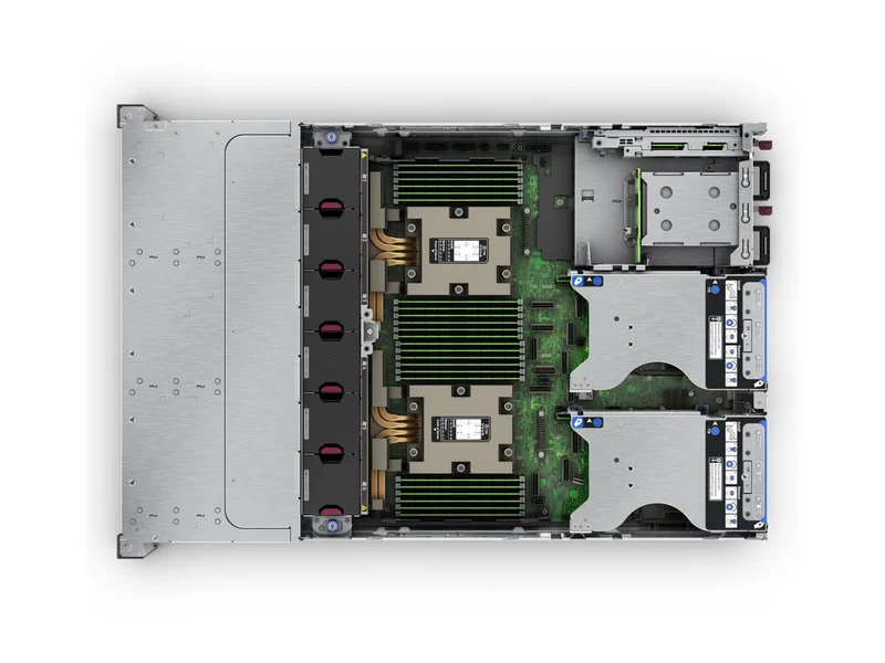 Servidor HPE ProLiant DL385 G11, AMD EPYC 6517P 16 Núcleos, 256GB DDR5, SSD 2 x 6.4 TB, Rack 2U
