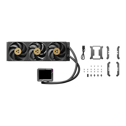 Refrigeración Líquida TCOMAS LG700PRO 360mm All in One Liquid CPU Cooling Kit Negro