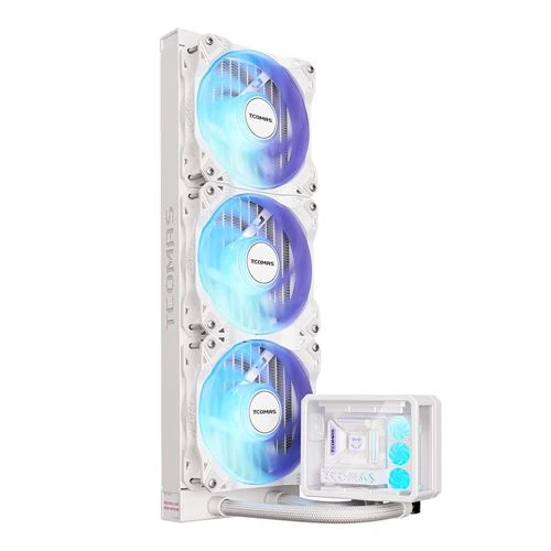 Refrigeración Líquida TCOMAS WA300 360mm All in One Liquid CPU Cooling Kit Blanco
