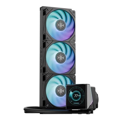 Refrigeración Líquida TCOMAS WG600 360mm All in One Liquid CPU Cooling Kit Negro