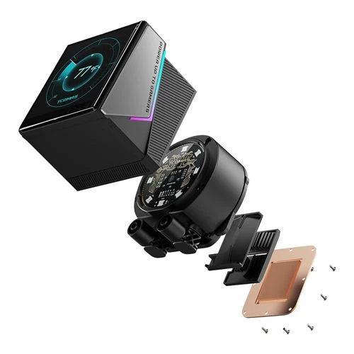 Refrigeración Líquida TCOMAS WG600 360mm All in One Liquid CPU Cooling Kit Negro