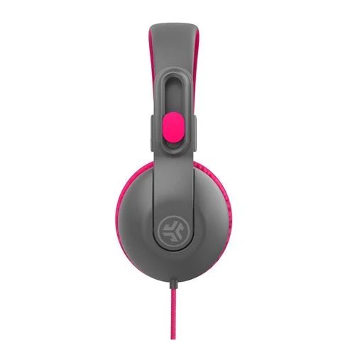 Audífonos JLab JBuddies Studio 2 On-Ear Kids Wired Headphones Rosa
