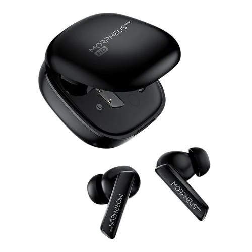 Audífonos Morpheus 360 Pulse Active Noise Cancelling True Wireless Bluetooth Earbuds Negro