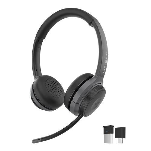 Audífonos Morpheus 360 Advantage Bluetooth Wireless Headset Negro