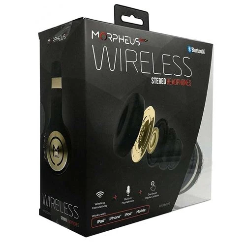 Audífonos Morpheus 360 Serenity HP5500G Wireless Bluetooth Headphones Negro