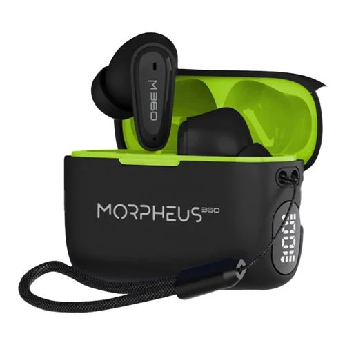 Audífonos Morpheus 360 Nemesis True Wireless Bluetooth Earbuds Negro