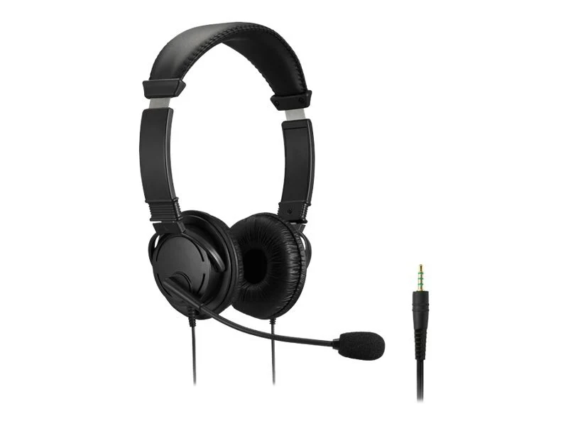 Audífonos Kensington Classic Headset, Black, K33597WW