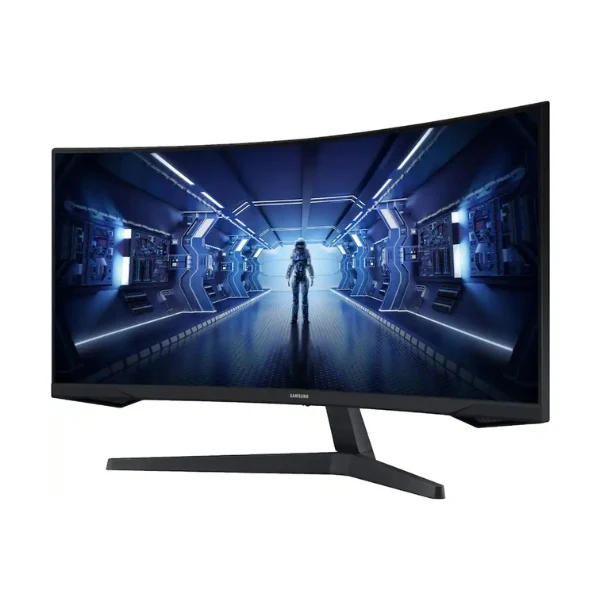 Monitor Samsung Odyssey G5 LC34G55TWWNXZA - 34" Curvo QHD - (3440 x 1440) LED - 165 Hz - Black