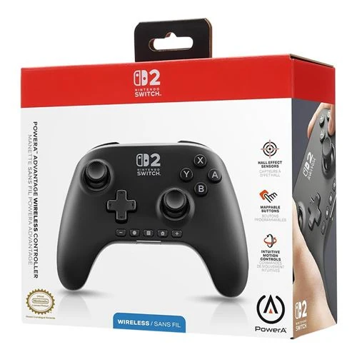 Control Power A Advantage Wireless Controller for Nintendo Switch 2 Negro
