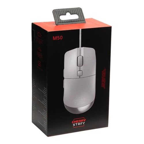 Mouse Cherry Xtrfy M50 Gaming Mouse Blanco