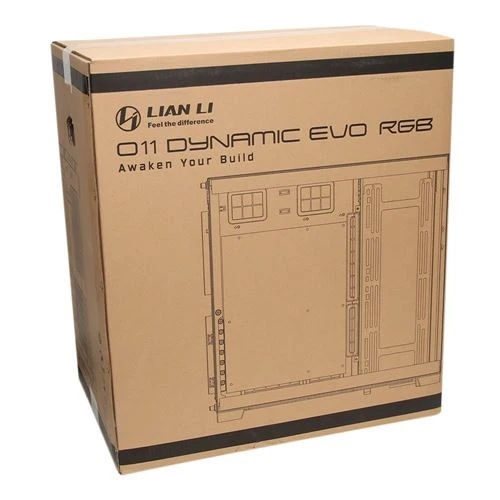 Case Lian Li O11D EVO RGB Tempered Glass ATX Mid-Tower Computer Case Negro