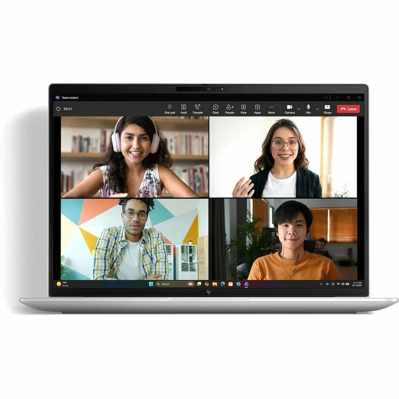 Laptop HP EliteBook 6 G2a 16" Copilot+ PC, AMD Ryzen AI 5 PRO 6 Núcleos, 16GB DDR5, 256 GB SSD, Radeon 840M, Táctil