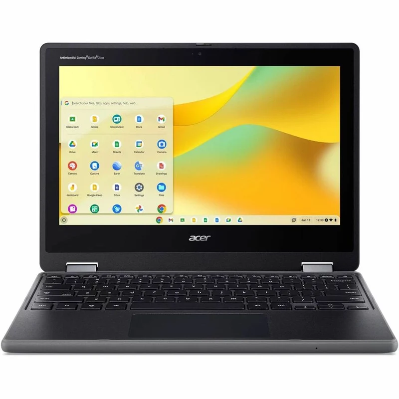 Laptop Acer Chromebook Spin 511 R757T R757T-C3JE 11.6" Touchscreen Rugged Convertible 2 in 1 Chromebook, Intel N150 4 Núcleos, 8GB, Táctil