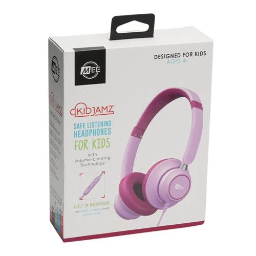 Audífonos MEE Audio KidJamz KJ45 Children Safe Listening Headphones Rosa